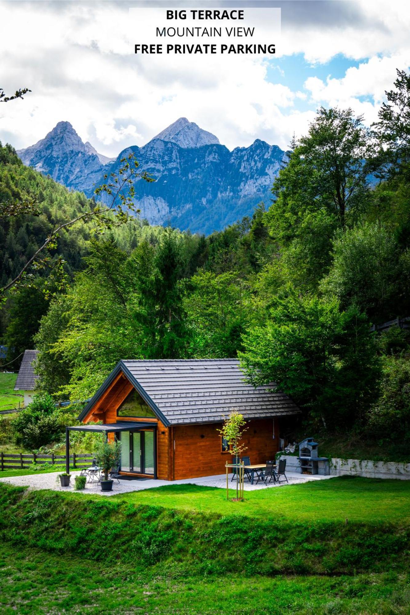 Radovna Chalet With Panoramic View موجسترانا المظهر الخارجي الصورة